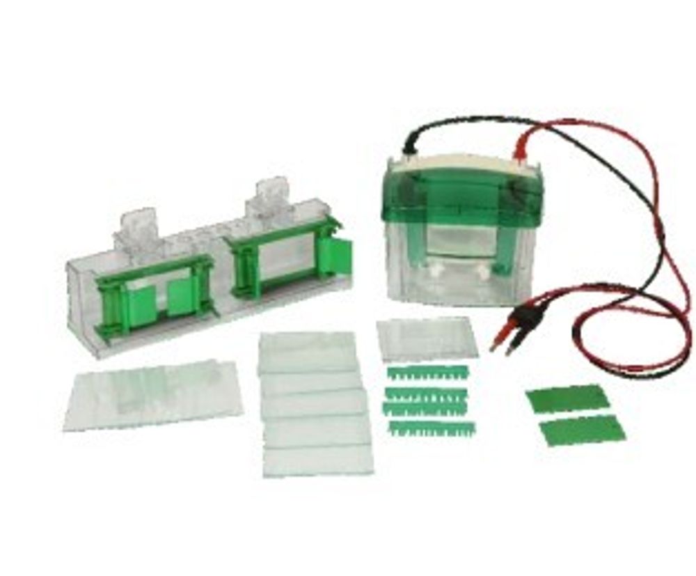 Миниатюрный вертикальный резервуар для электрофореза Keebio-VE180