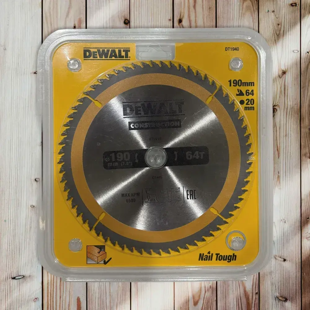 Диск пильный 190 x 2.2 x 16, 20; 64 зуб.