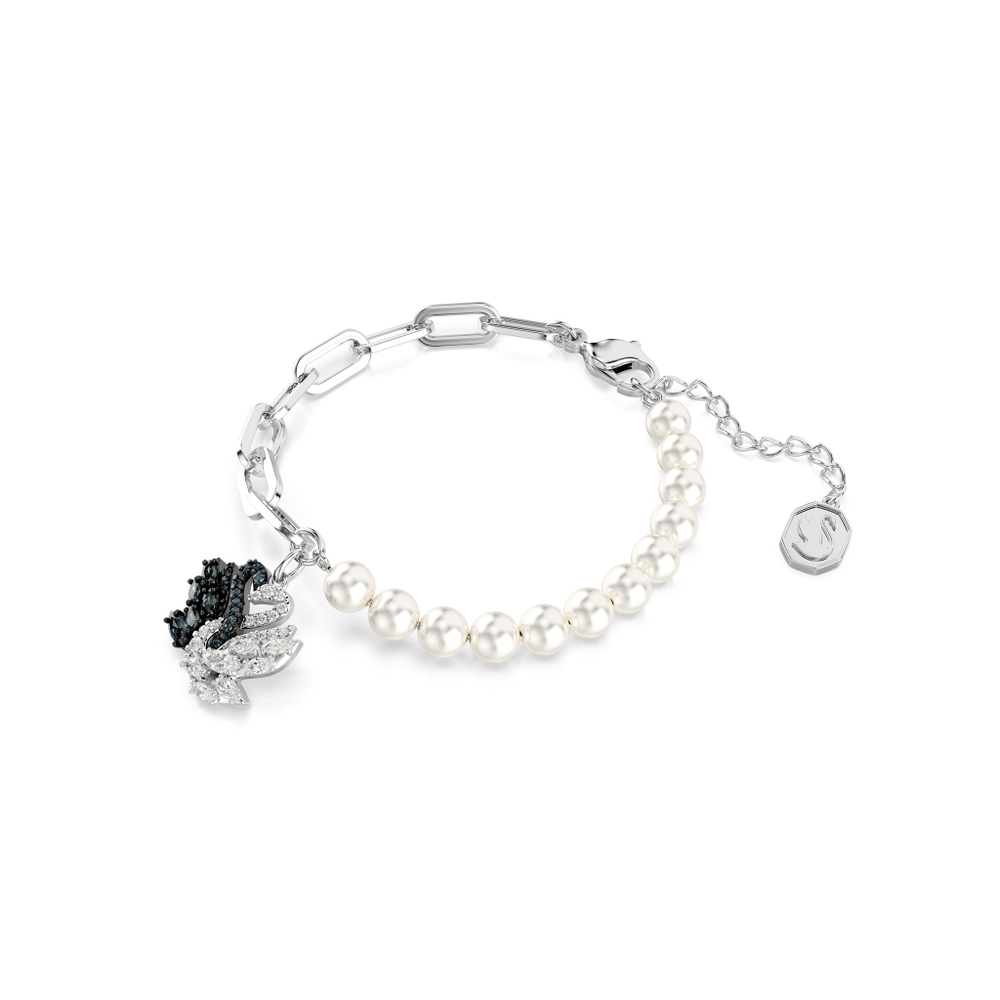 SWAN:BRACELET WHITE/RHS M