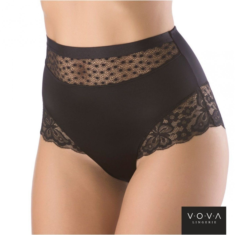 Трусы с высокой линией талии Wish (Размер: 44) (Цвет: черный)