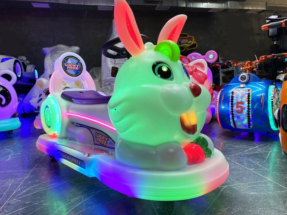 Прокатный аттракцион «Зайчик» Электромобиль
