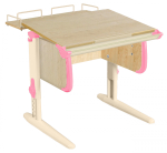 Растущая парта Дэми СУТ 24 с задней полкой СУТ.14.210 (750×880 мм)