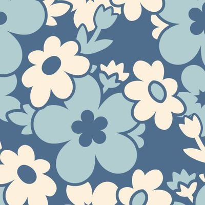 Яркие ромашки в свежем винтажном стиле