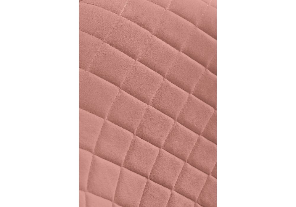 Стул на металлокаркасе Vener coral / black