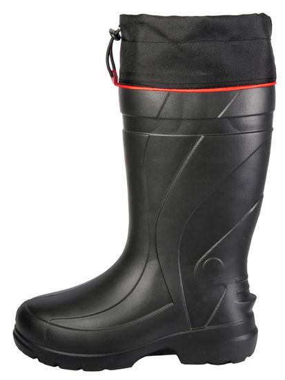 Сапоги зимние Norfin STEP LIGHT с манжетой, черные, EVA