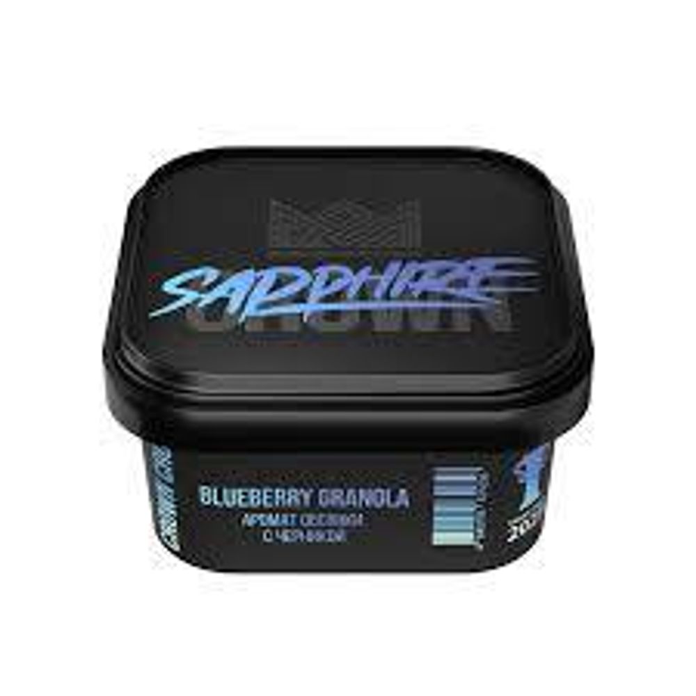 Sapphire Crown Blueberry Granola (Овсянка с черникой) 200г