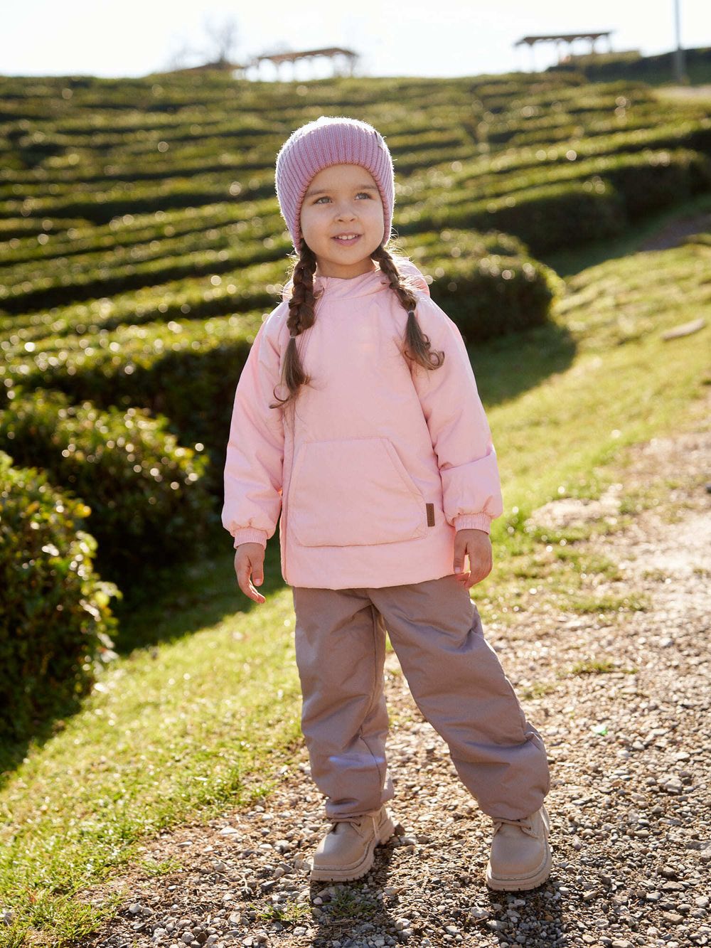 Анорак демисезонный на меху "Роза"