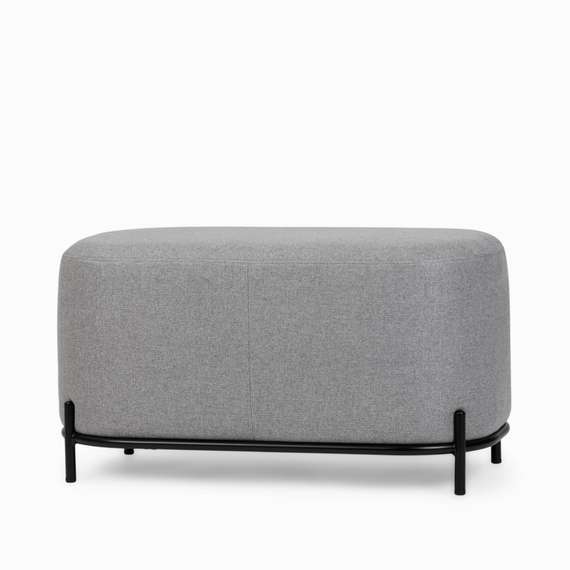 Пуф Pawai 80х45 см, серый