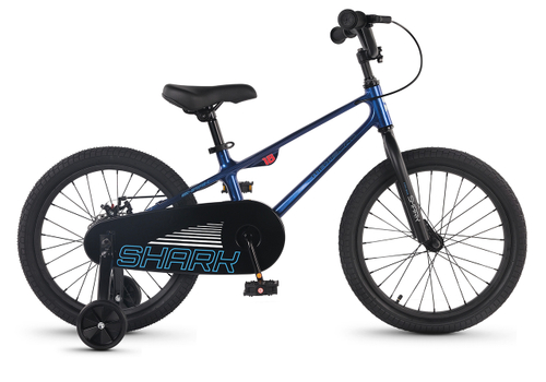 Велосипед 18" Maxiscoo SHARK Базовый 18'' Синий (2026)