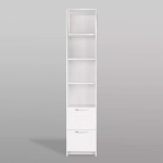 Сириус Стеллаж 2 ящика 390х350х1900 Белый