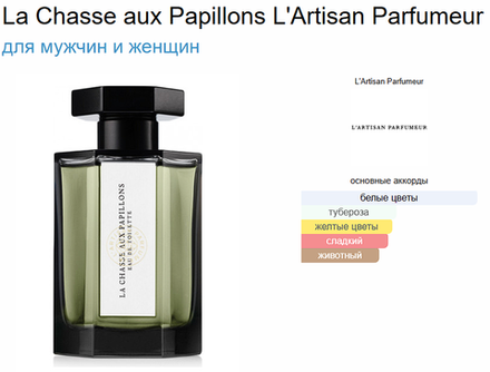 La Chasse aux Papillons L'Artisan Parfumeur 100 ml EDT (duty free парфюмерия)