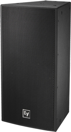 Electro-Voice EVF-1122D/64-FGB двухполосная акустическая система, 12'/3', 8Ом, 600/2400Вт, 60x40, цвет черный, покрытие полимер