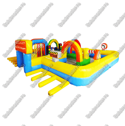 Надувная трасса "Гран-При", 9*6*2,5 м