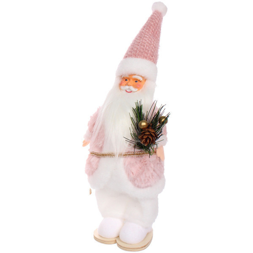 Дед Мороз «Сказочный костюм» 30 см (в ассортименте), Розовый