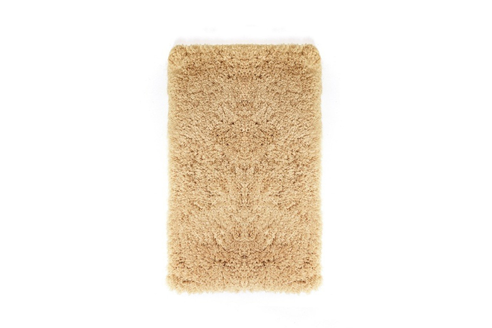 Коврик для ванной комнаты Shaggy Home One 80х120, бежевый