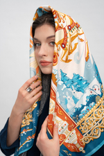 Платок «Русская зима»