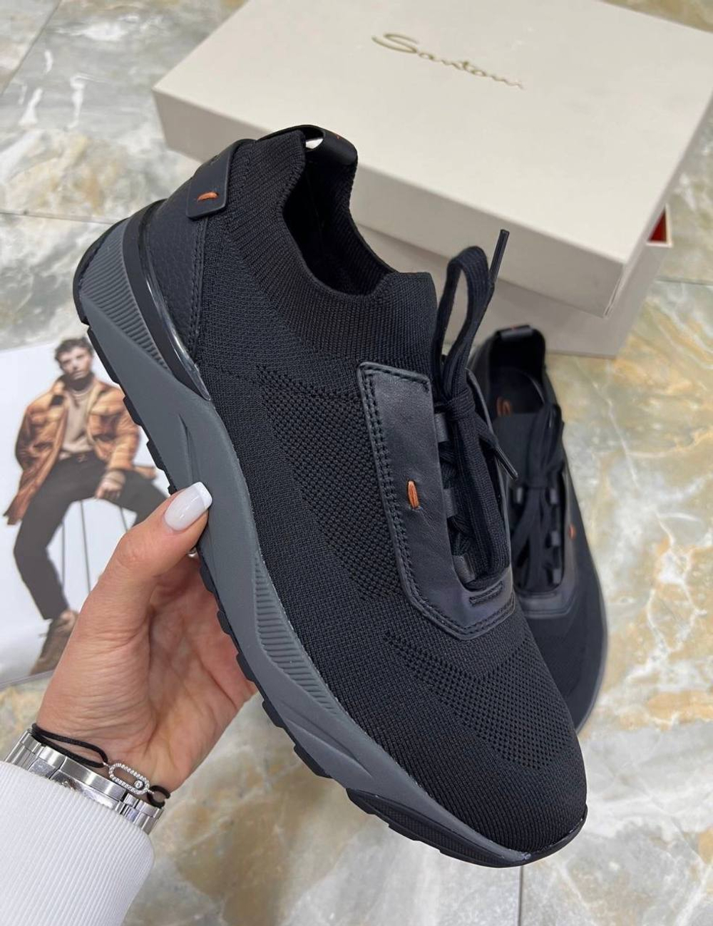 Кроссовки Santoni