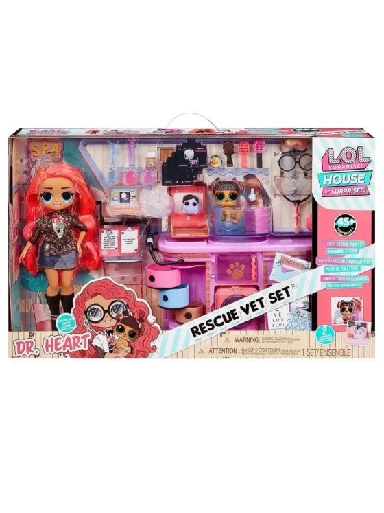 Набор Lol Omg Rescue Vet Set кукла Лол Омг большая оригинал