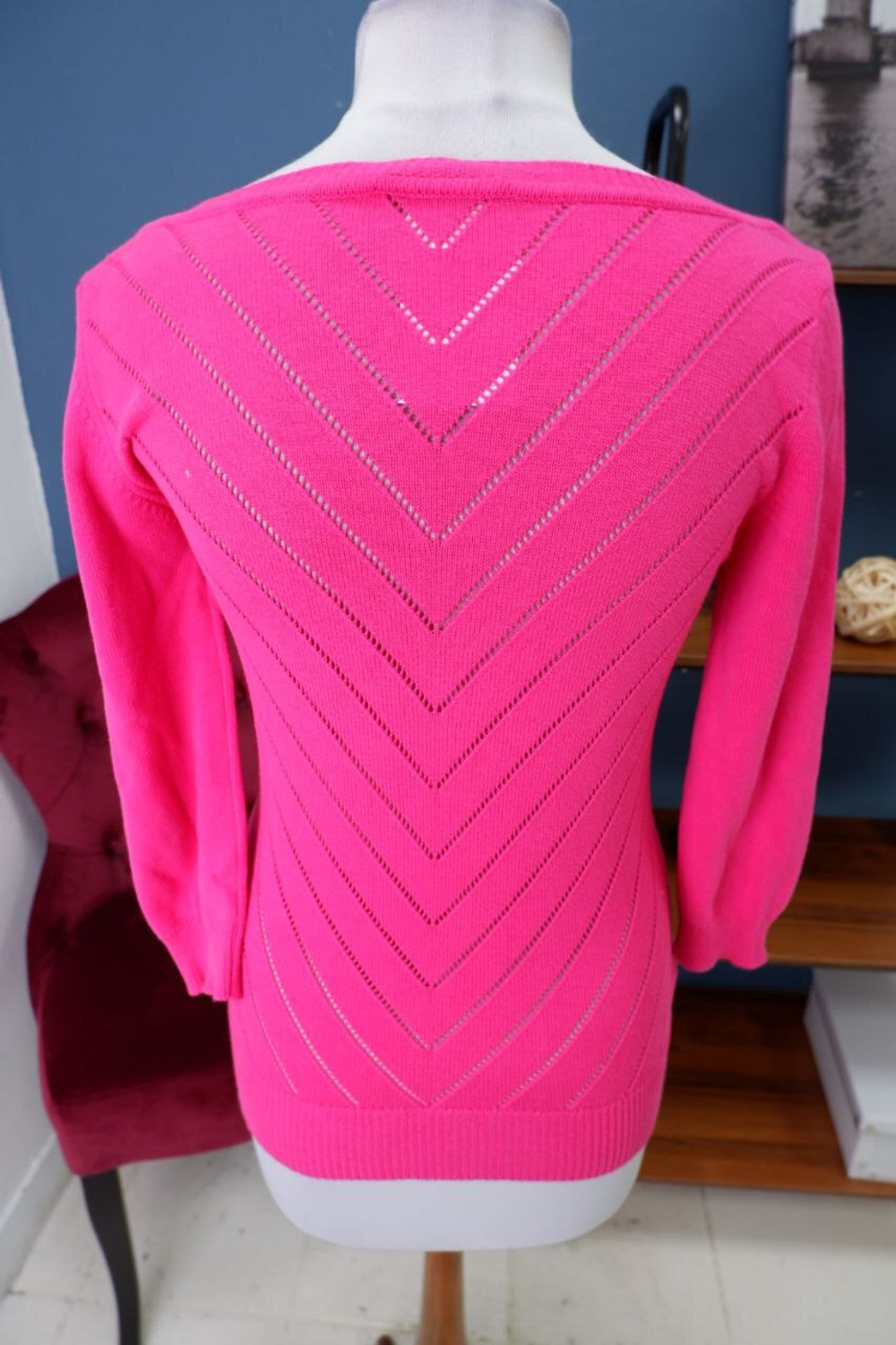 Джемпер Glenfield цвета фуксии 42 размер