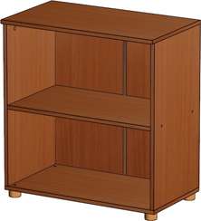 Стеллаж низкий