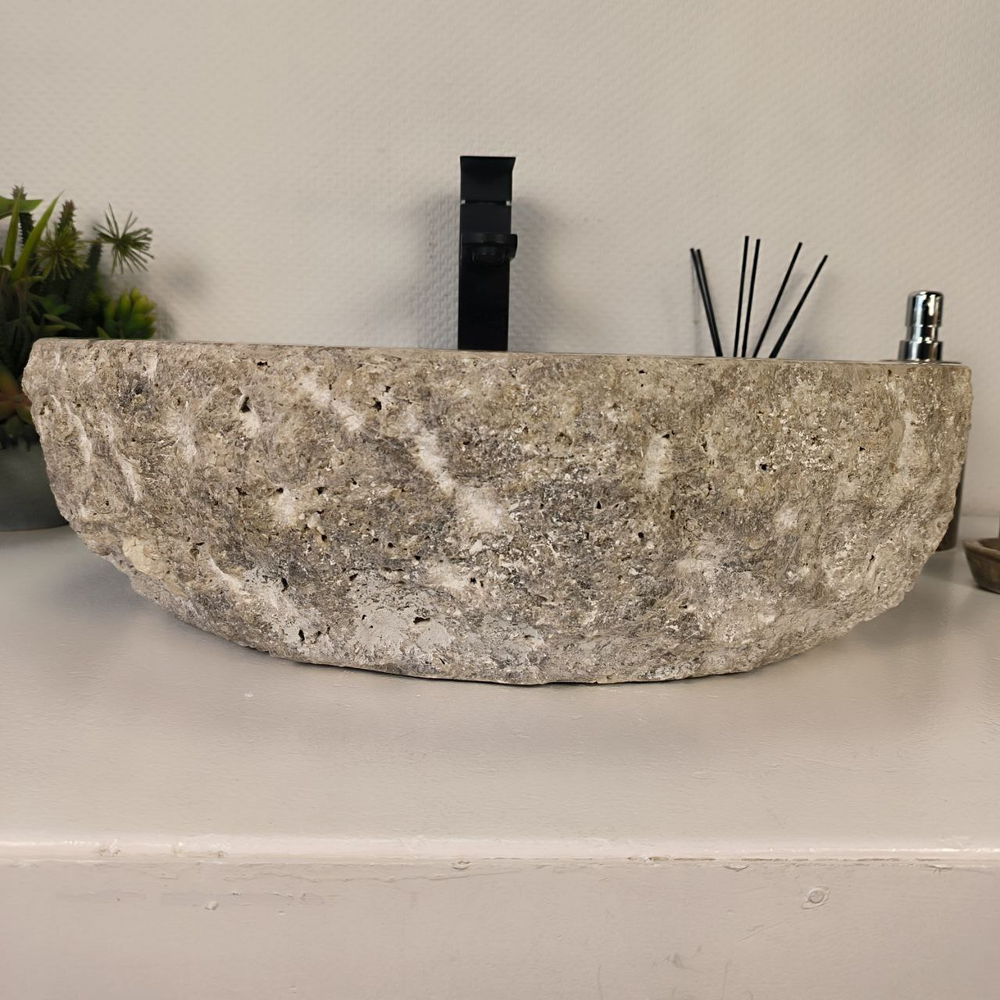 Раковина из оникса Erozy Grey EO-64281 52*43*15 0156