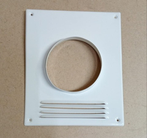 Площадка торц с решеткой "Флекс" d110 п