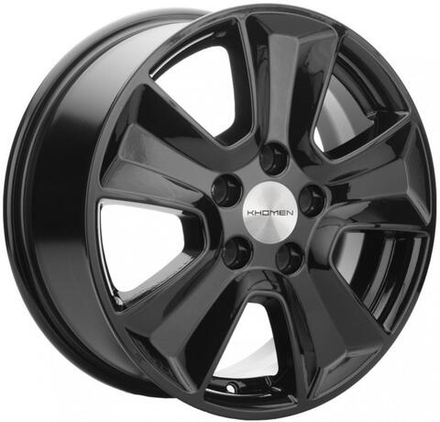 Khomen 1601 6.5x16 5x114.3 ET 50 Dia 66.1 (черный)