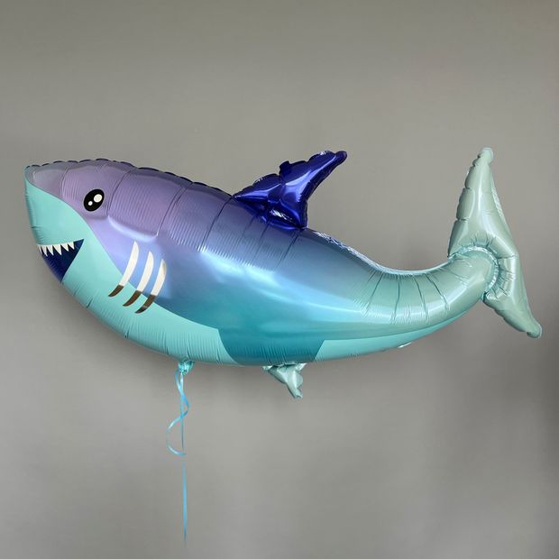 AN Шар Фигура Акула 38"/96CM W X 18"/45CM (БГ-36)