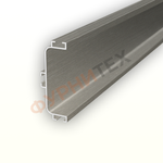 Алюминиевый рамочный профиль для фасадов, Инокс купить с доставкой, Казахстан