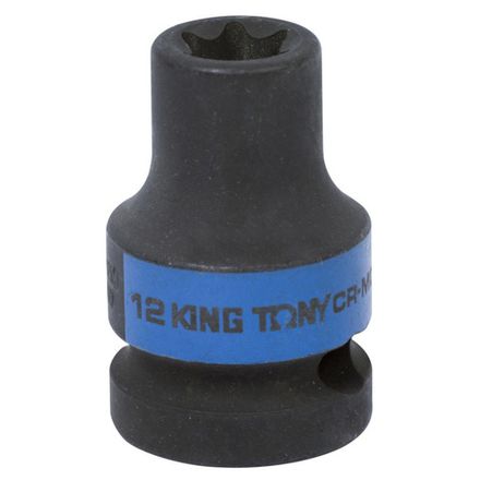 Цена на KING TONY (457512M) Головка торцевая ударная TORX Е-стандарт 1/2", E12