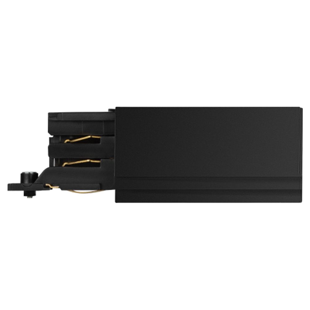 Ввод питания ЭРА STR-30-B-CN-PL типа PL для трехфазного шинопровода левый черный | Трехфазный шинопровод и аксессуары