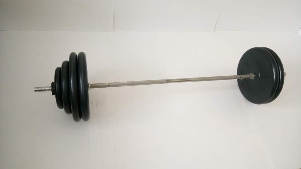 Разборная штанга 109кг с прямым грифом