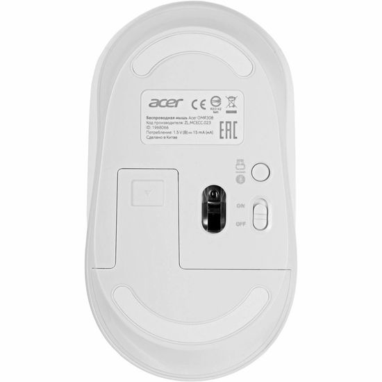 Мышь Acer OMR308, белый