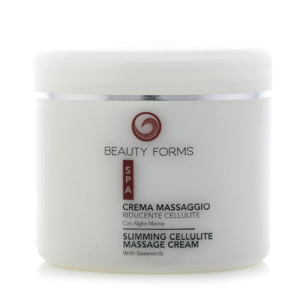Массажный Антицеллюлитный крем с водорослями , SPA Beauty Forms, 500 мл