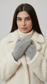 Варежки В003-03 серый