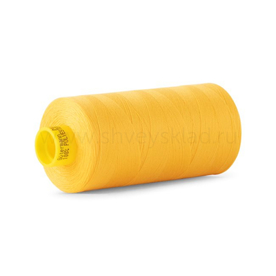 Нитка Gutermann Mara 120 (1000 метров), 1 кат., универсальная | 417 одуванчиковый