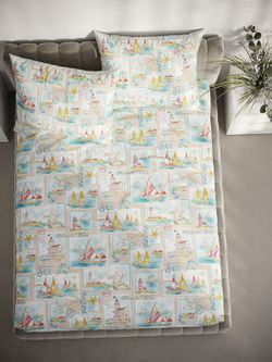 Постельное белье Сказка "Витамин Sea" 1,5-сп  наволочка 50х70 1шт Простынь 150х215 см Пододеяльник 145х215 см перкаль