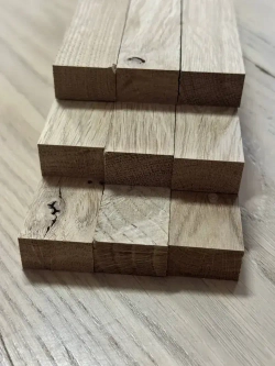 брусок строганный дуб РУСТИК 24х15х210(20шт) для творчества, хобби и подделок