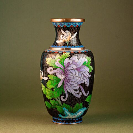 Винтаж: Ваза Клуазоне