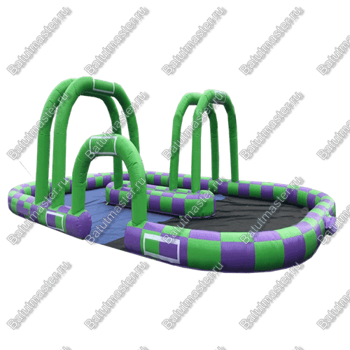 Надувная трасса "Мини", 18*15*2,5 м