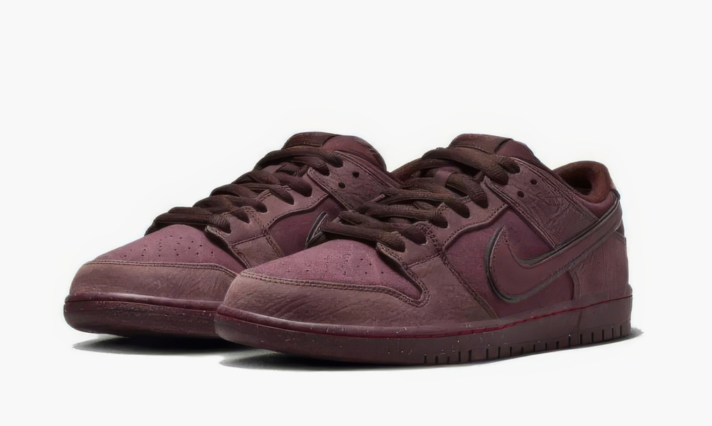 Nike SB Dunk "Low City Of Love Burgundy Crush"