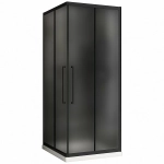 Душевой уголок ABBER Schwarzer Diamant AG02090BMH черный/матовый