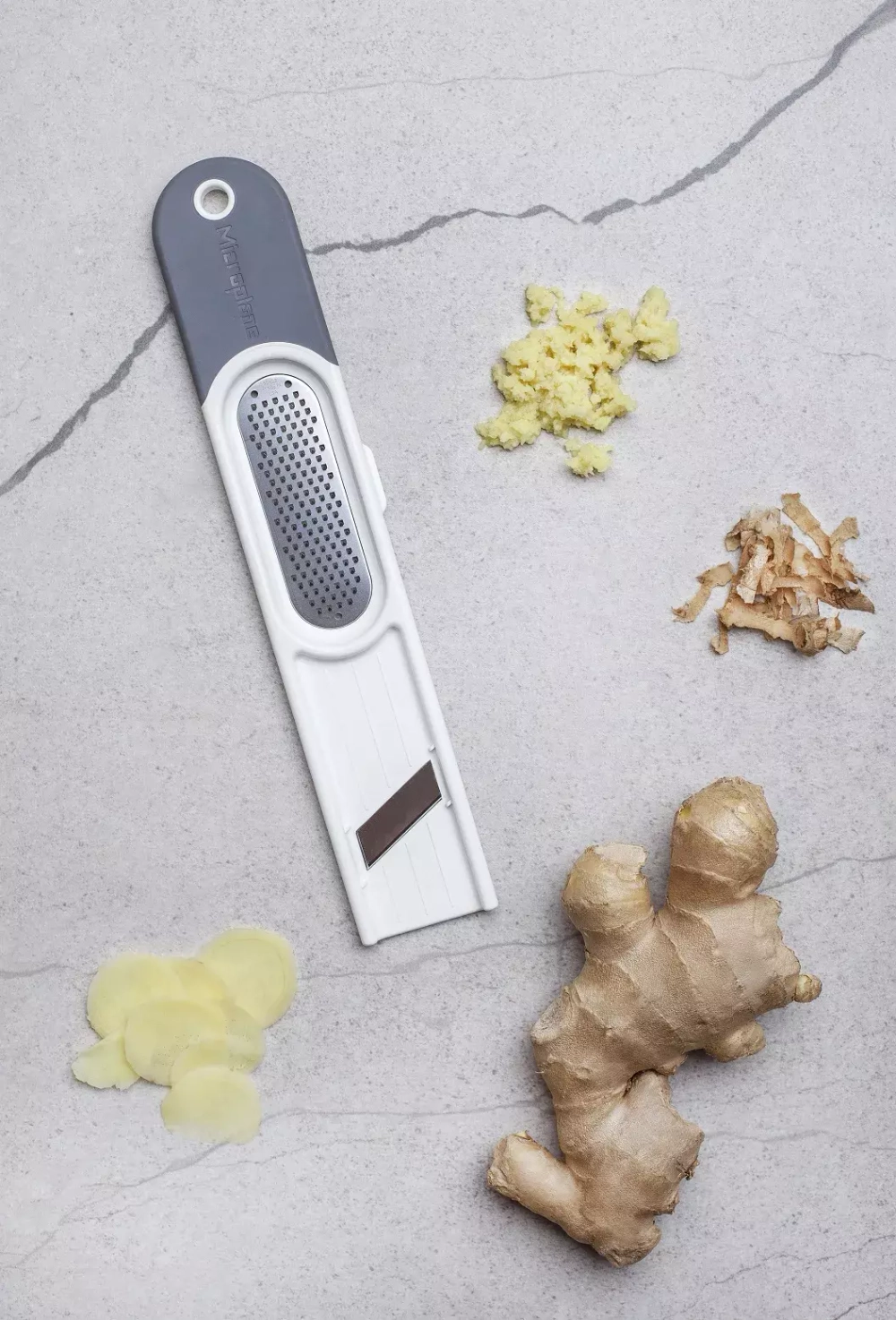 Microplane - Специальная терка для имбиря 3-в-1. / артикул   48310  / GTIN 098399483108