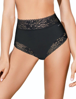 Высокие трусики-слипы с кружевной отделкой Soft lace (Размер: XXL) (Цвет: белый)