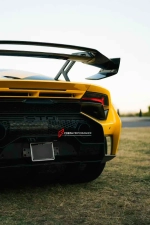 Обвес переделка для Lamborghini Huracan LP580 LP610 Spyder 2014-2019 в Huracan STO LP 640 Ламборгини Хуракан