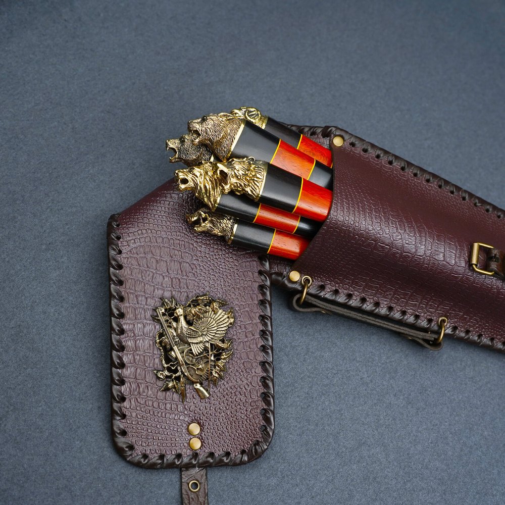 Подарочный набор шампуров "Трофейный"