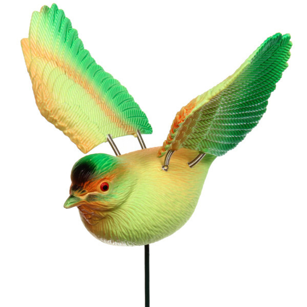 Фигура на спице «Птица радости» 16*40см для отпугивания птиц