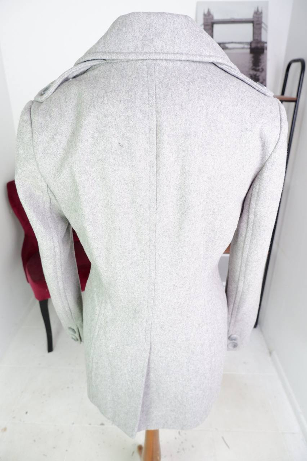 Пальто Moda International повседневное,маркировка S, визуально на 44 размер