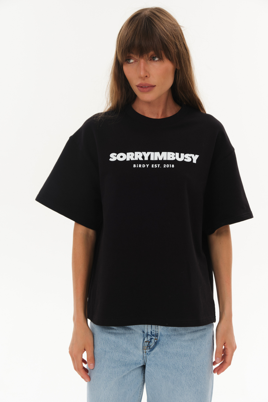 Футболка SORRY I`M BUSY | Черный