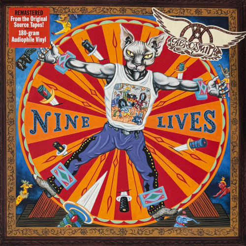 Aerosmith ‎– Nine Lives 2LP (Европа 2023г.)